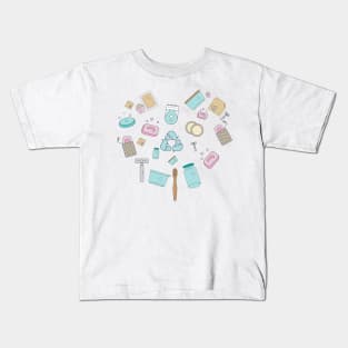 Zero waste love Kids T-Shirt